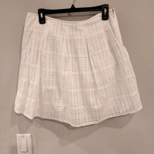 Vince white skirt